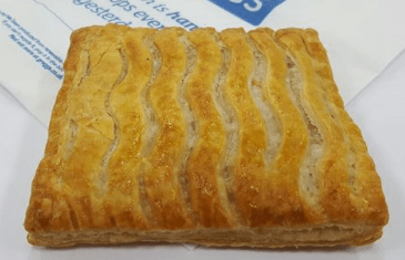  Is this: a) Cheese and Onion Pasty b) Corned Beef Pasty c) Chicken Bake