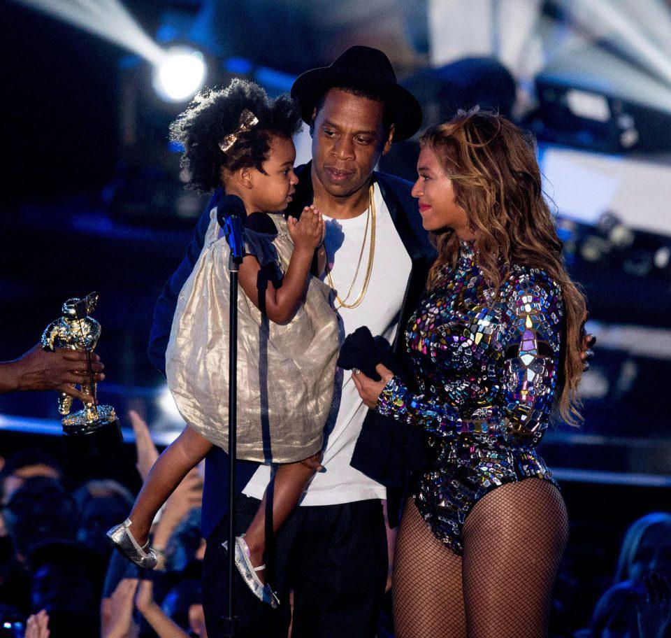  Beyonce and Jay Z are parents to five-year-old Blue Ivy whose name is said to have Illuminati links