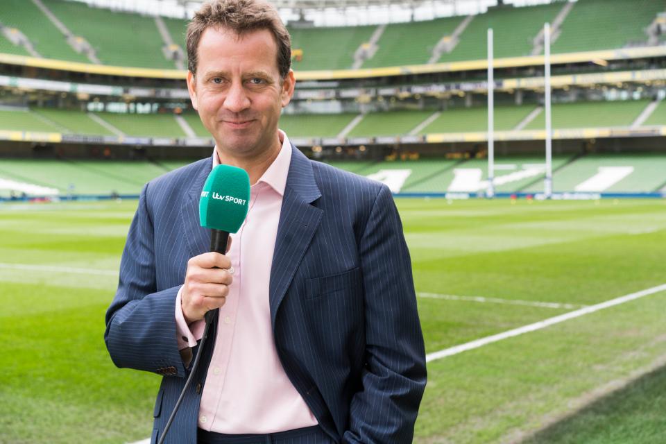 Six Nations: Mark replaced Adrian Chiles as ITV’s main football presenter in 2015