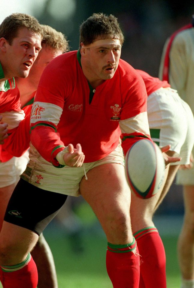  England lock Wade Dooley broke the jaw of Wales rival Phil Davies in 1987