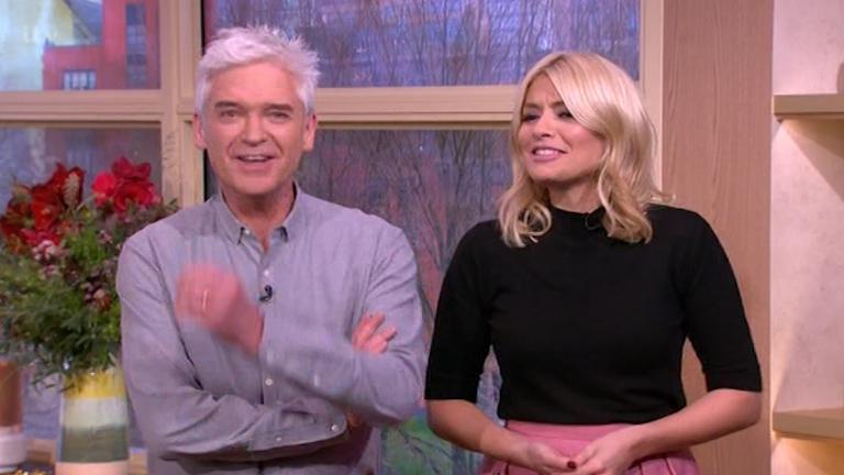  Phillip Schofield was in hysterics when Holly Willoughby had a slip of the tongue on This Morning