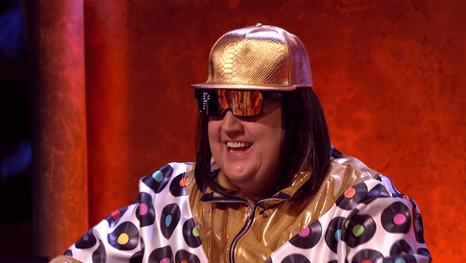  Peter Kay joined the Let It Shine panel dressed as Honey G