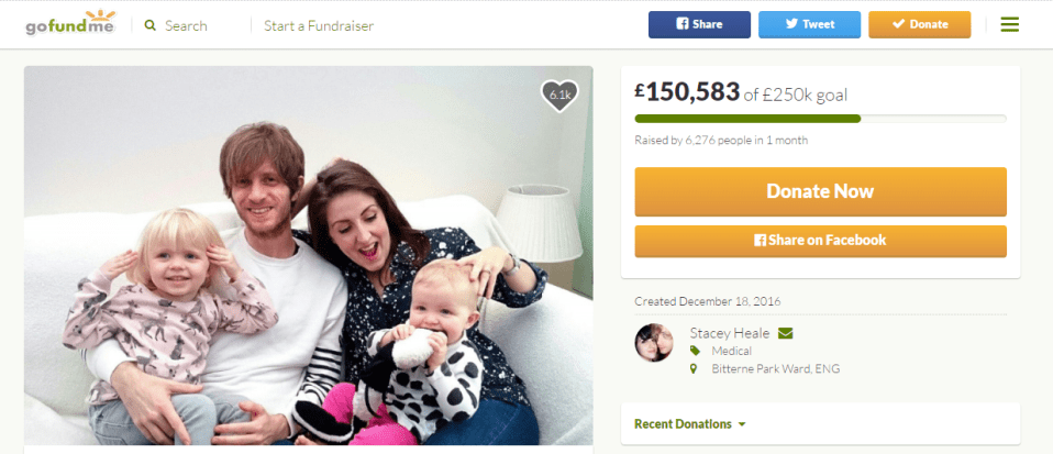  The singer is hoping to raise £250,000