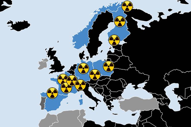  This map shows where high-level radiation particles have been detected since January