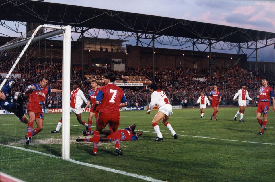 Jari Litmanen was the two-goal hero for Ajax as they reached Champs Lge final