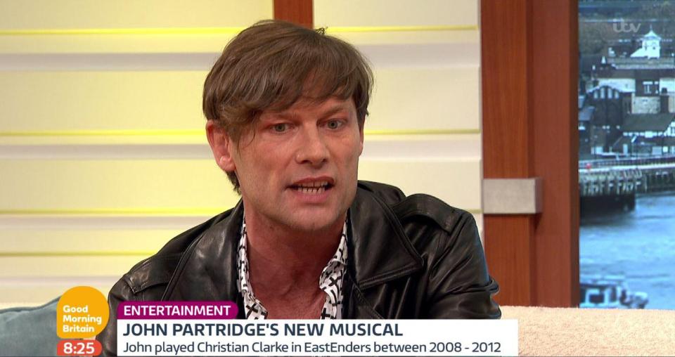  John Partridge spoke about the pressures of EastEnders after Danny Dyer was forced to temporarily quit the show