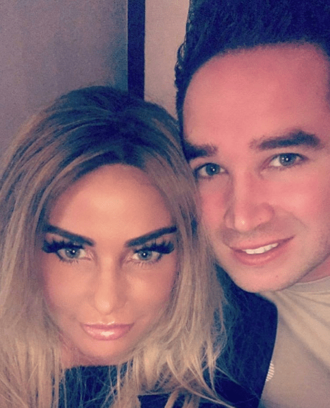  Katie Price and Kieran Hayler dined out together on Saturday night