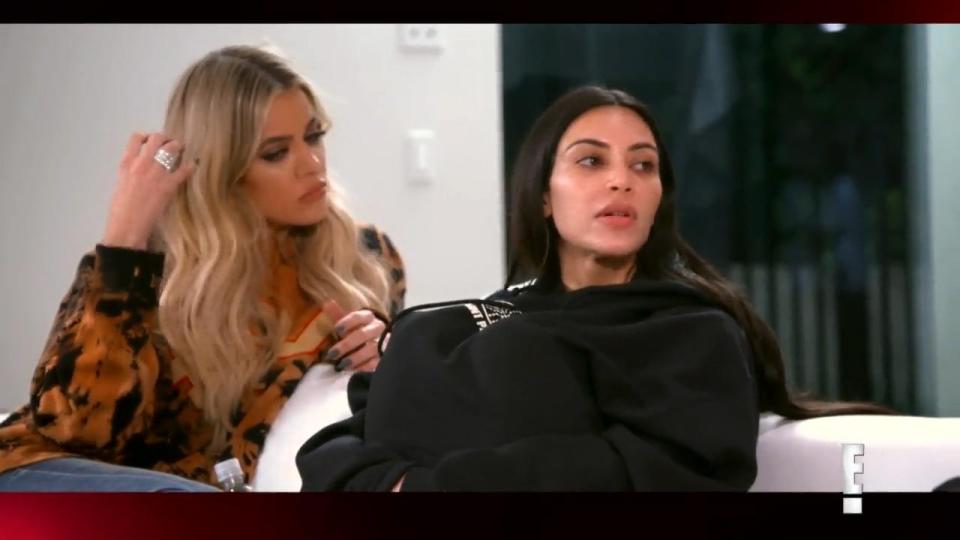  Kim tells her family of her security fears