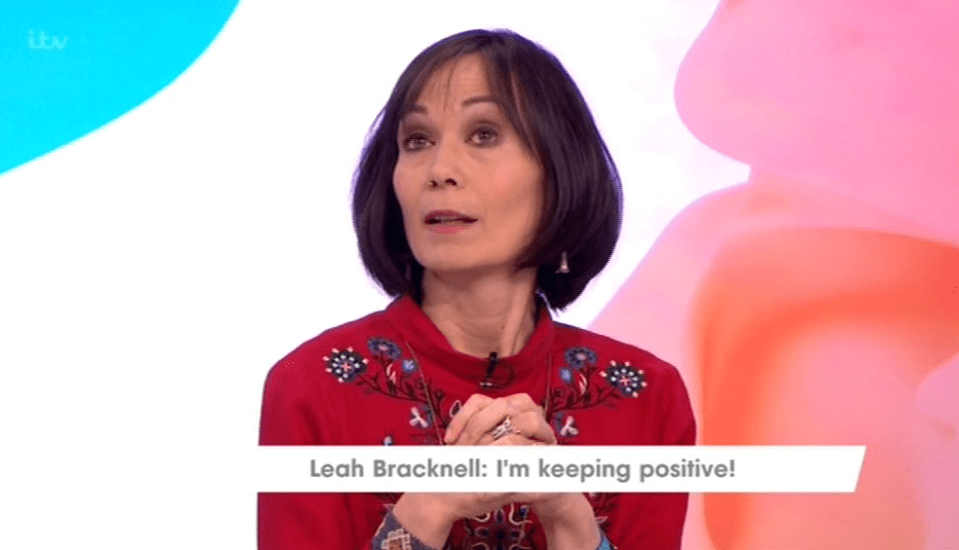  Leah revealed: "I want to be an 'exceptional patient', where you defy what they have set for you based on the statistics