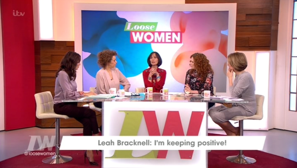  During her appearance on Friday's Loose Women, the brave star opened up about wanting to defy the odds