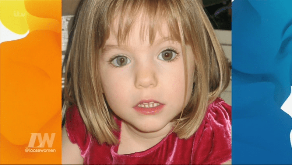  Maddie went missing in May 2007 aged 4