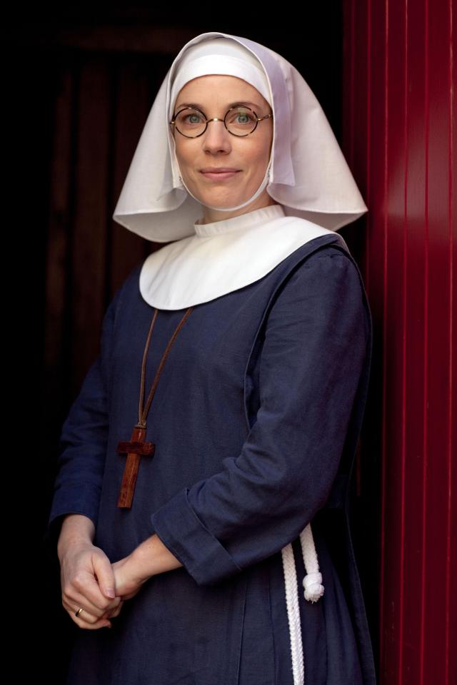  Laura's character Shelagh used to go by the name of Sister Bernadette