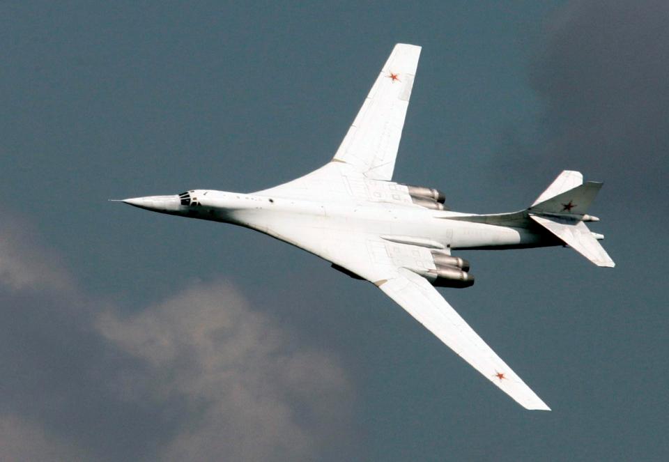  Russian Blackjack bombers flew close the UK airspace but did not enter it, the Ministry of Defence has said