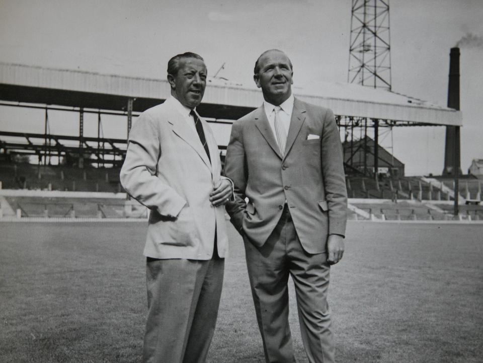  Together, Jimmy Murphy and Sir Matt Busby helped resurrect Manchester United