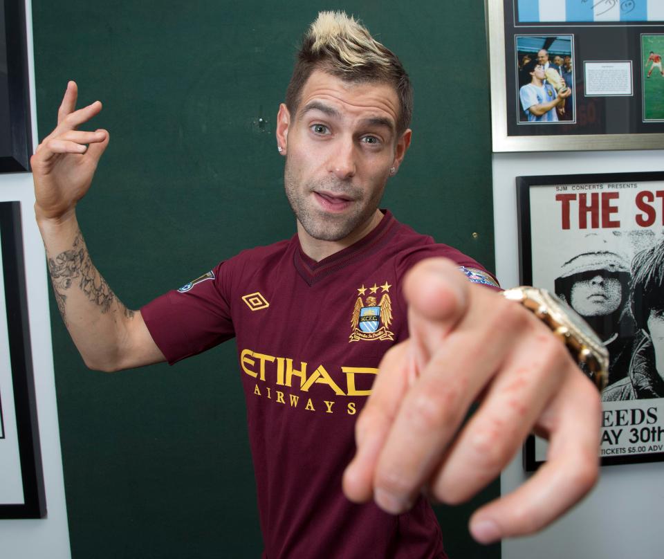  Simon Brodkin, dressed as character Lee Nelson, is an English prankster and stand-up comedian