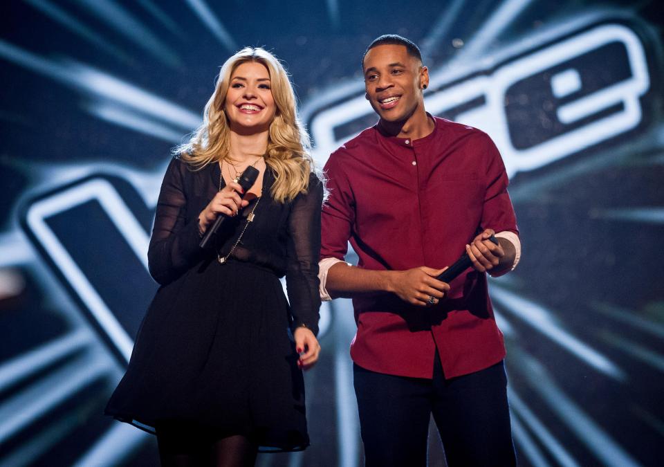  He co-hosted The Voice with Holly Willoughby