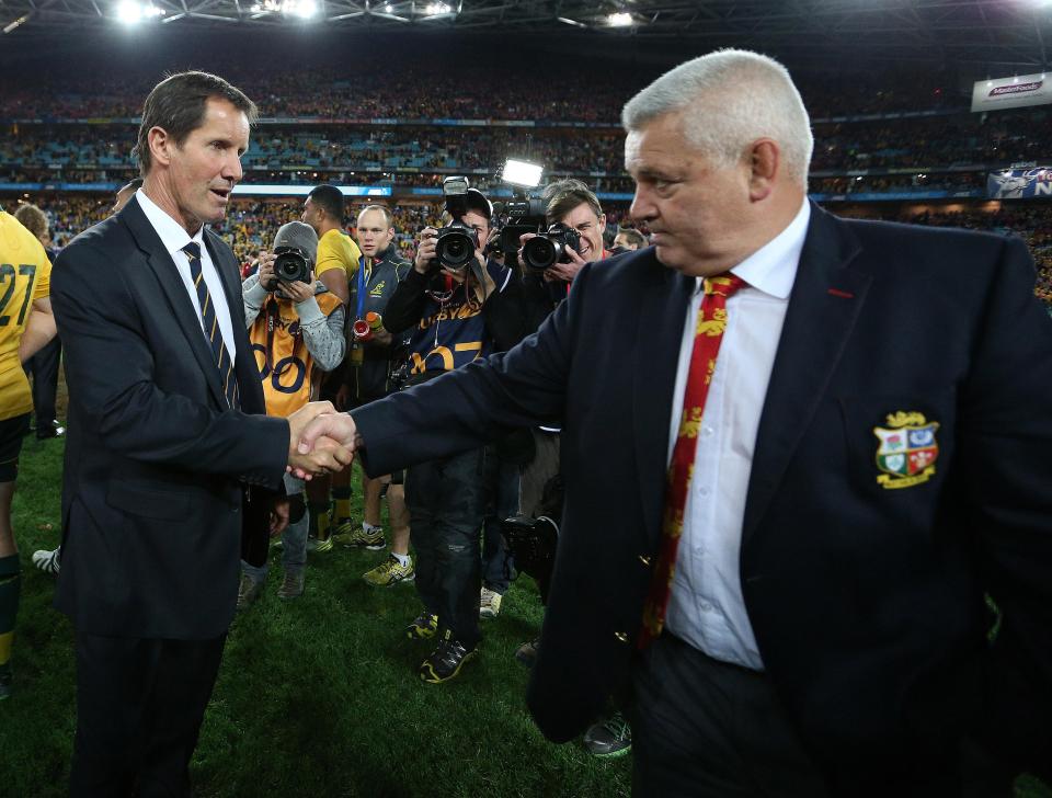  Warren Gatland was the Head Coach in the Lions' winning 2013 tour