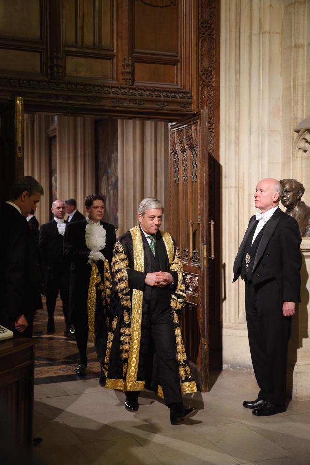  The Speaker of the House, John Bercow is expected to be politically neutral at all times