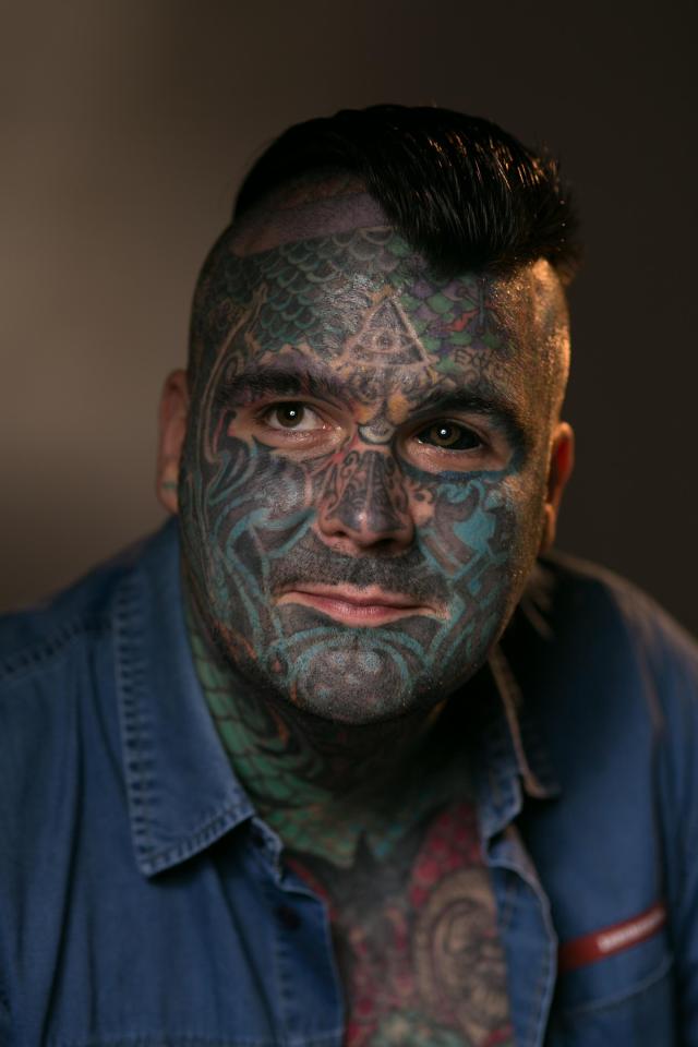  Matthew changed his name to Body Art after getting tattoos from head to foot and several body modifications