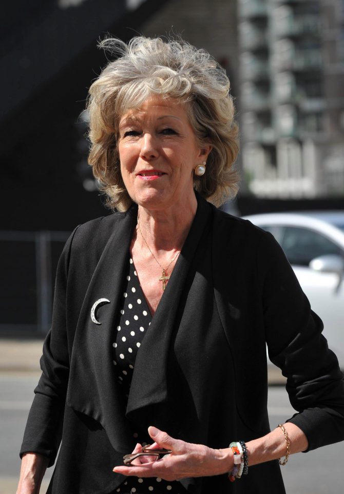  Former Corrie co-star Sue Nicholls