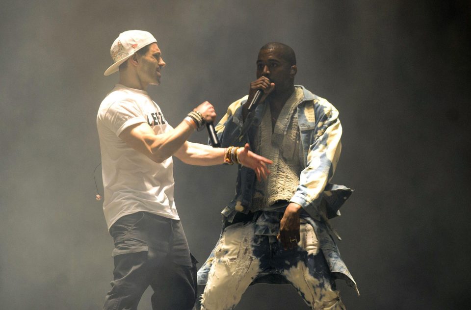  As Lee Nelson, he interrupted ego-mad rapper Kanye’s headline slot at Glastonbury Festival