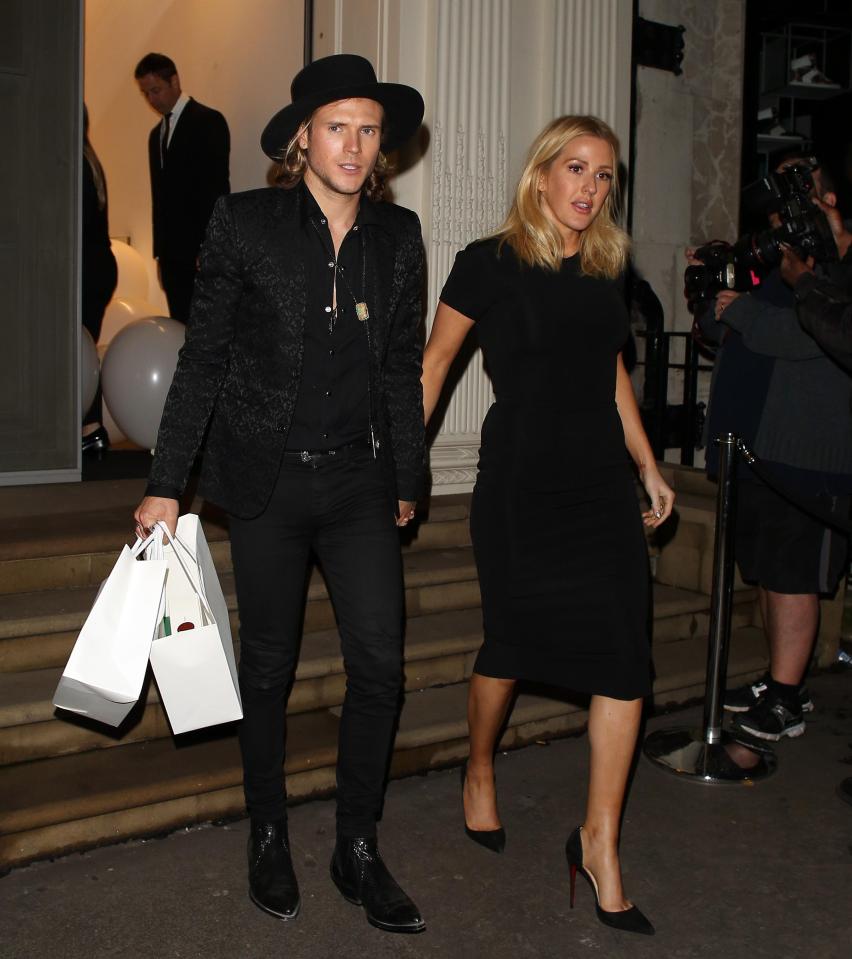  Dougie dated Ellie Goulding for a year but they split in 2015 - they were spotted out together again earlier this year