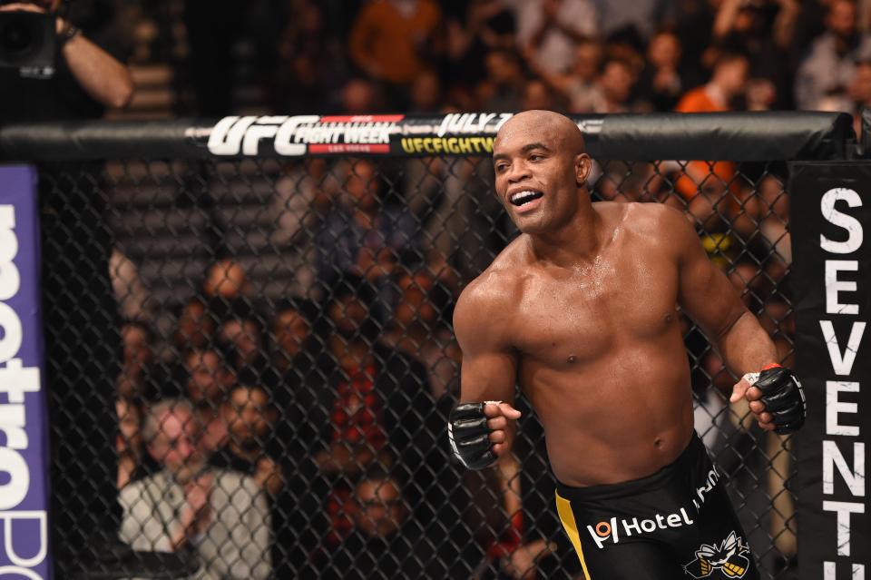 The boxing legend is targeting a fight with Anderson Silva