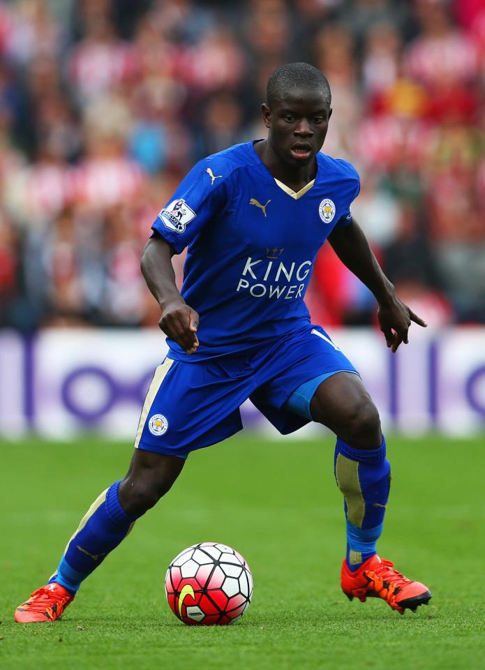  N'Golo Kante has been a huge loss for Leicester this season