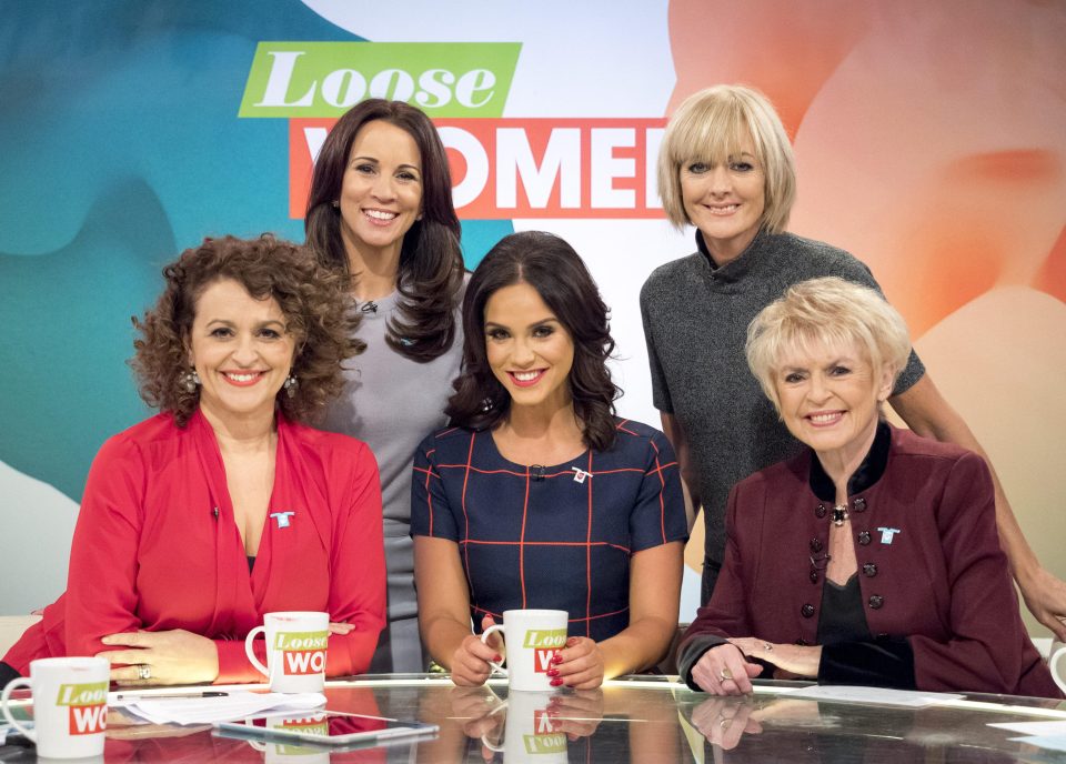  ... as well as becoming a panellist on Loose Women