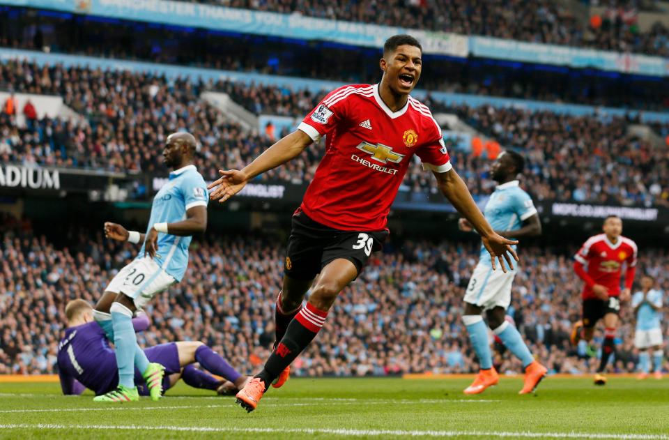 Marcus Rashford netted four goals in his opening four Man United games