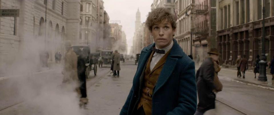  The first hit film revealed Eddie as Magizoologist Newt Scamander