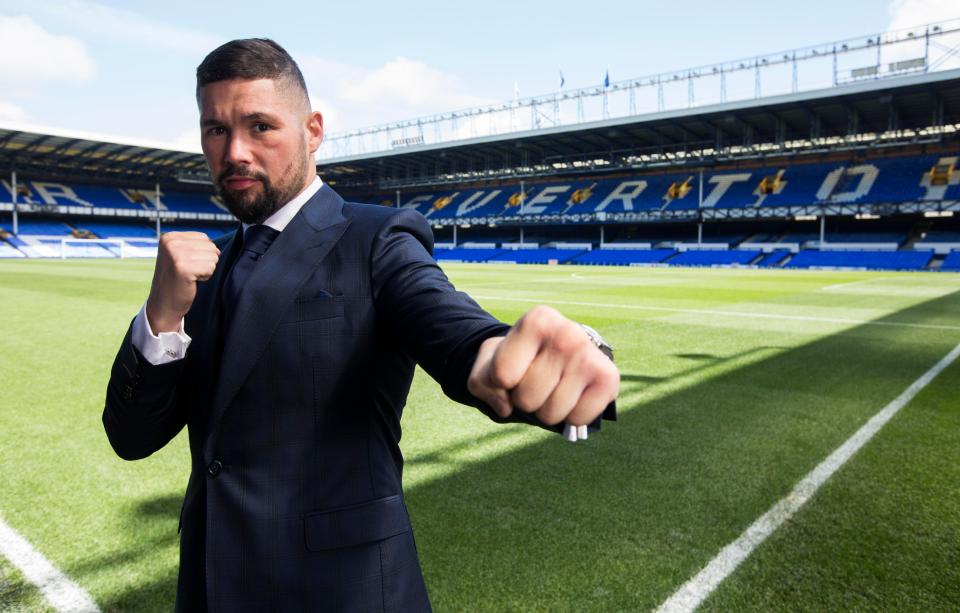  Bellew is a lifelong supporter of Everton Football Club