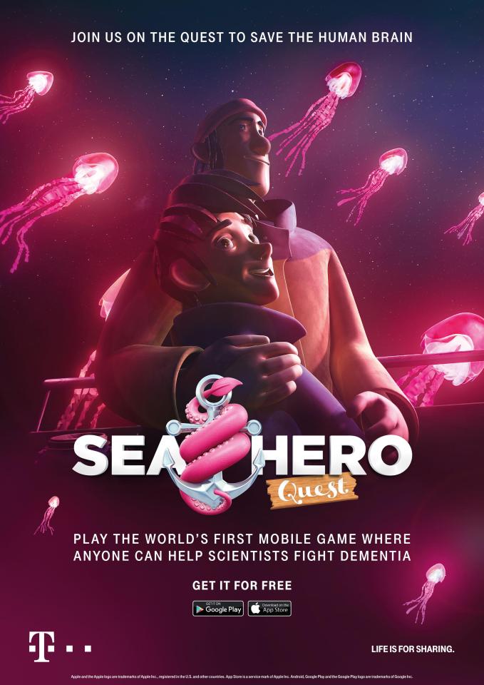  Sea Hero Quest game app is designed to test players' navigation skills