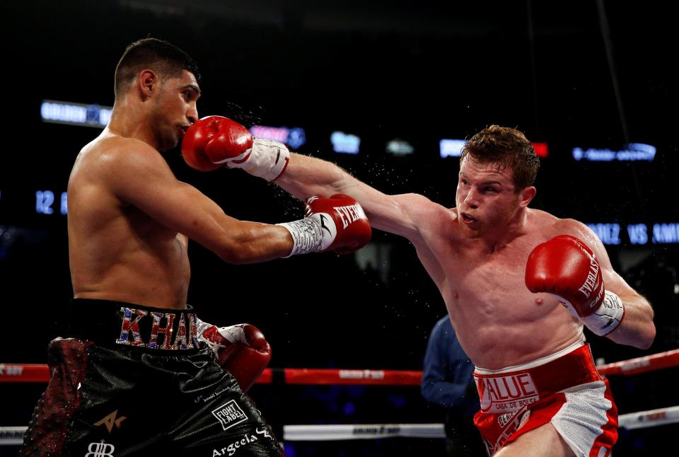 Amir Khan last fought when he faced Saul Canelo in Las Vegas