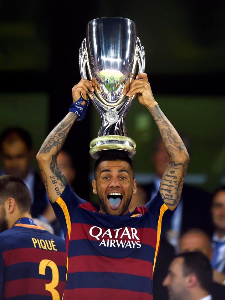 Dani Alves is the second-most-successful non-Spaniard in La Liga history