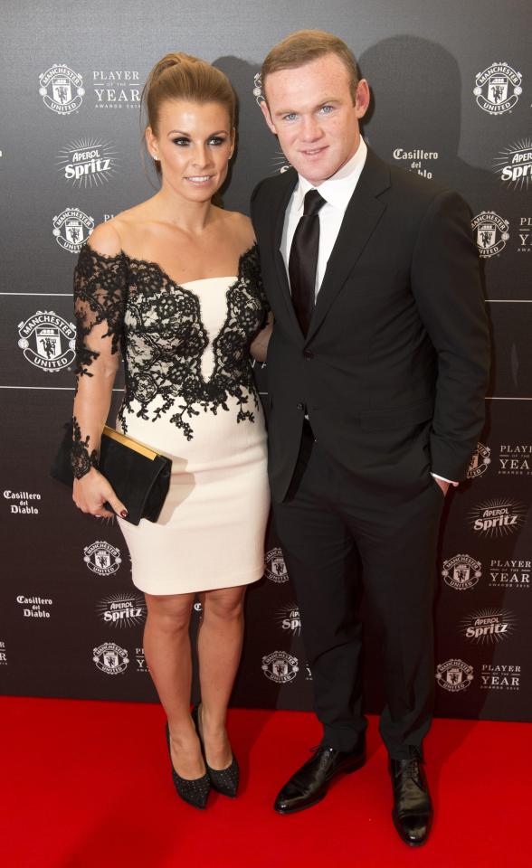 Coleen and Wayne Rooney