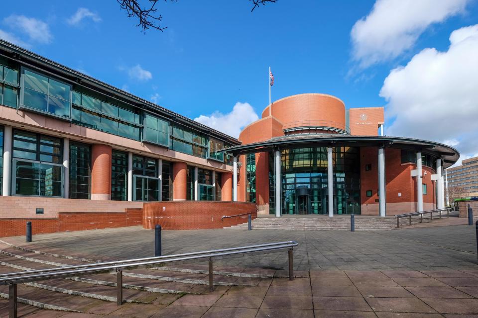  Preston Crown Court heard a stepdad used his stepson as a 'human dartboard' by hanging him on the back of a door and throwing darts at his head