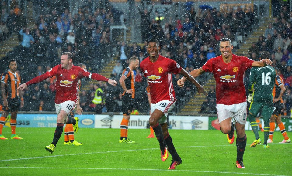 Marcus Rashford has been singing the praises of veteran forward Zlatan Ibrahimovic