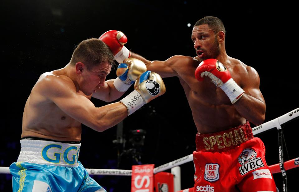  Eddie Hearn wanted Brook to remain at light-middleweight - where he was beaten by Gennady Golovkin last year