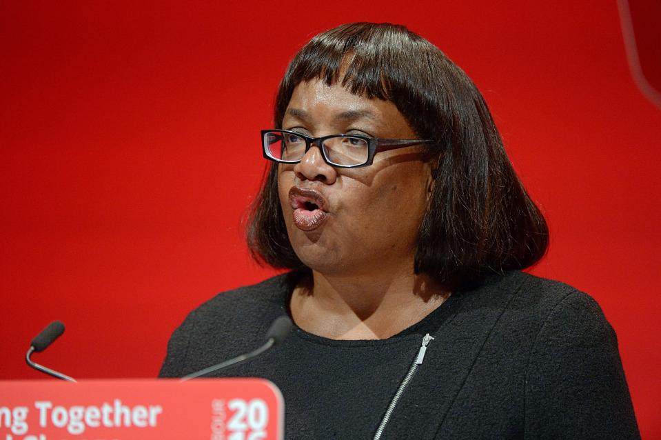  Diane Abbott went home with a migraine hours before the crunch vote was held