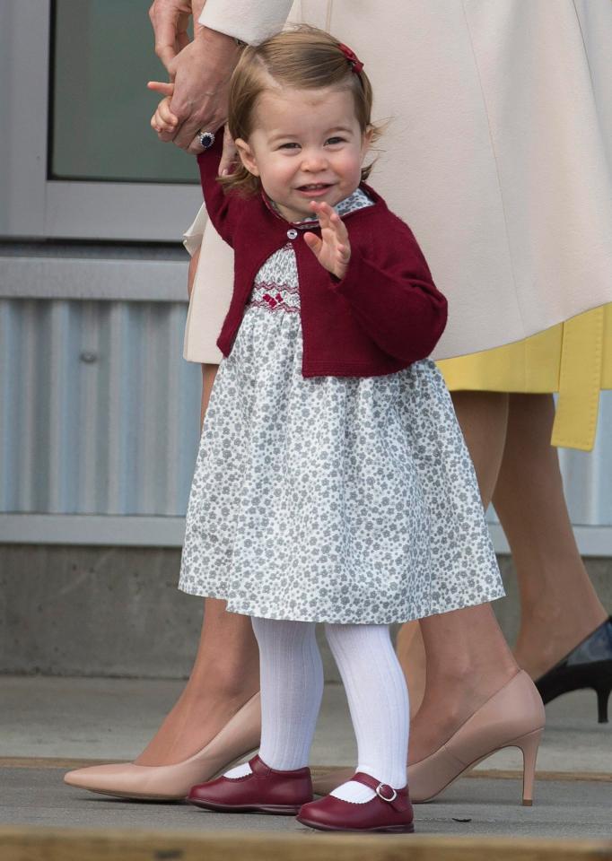  Latest addition Princess Charlotte will be looked after by Mum at the wedding