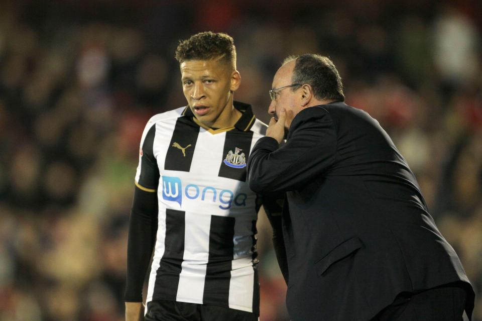  Rafa Benitez is sweating on the fitness of his top scorer Dwight Gayle ahead of a trio of crunch clashes