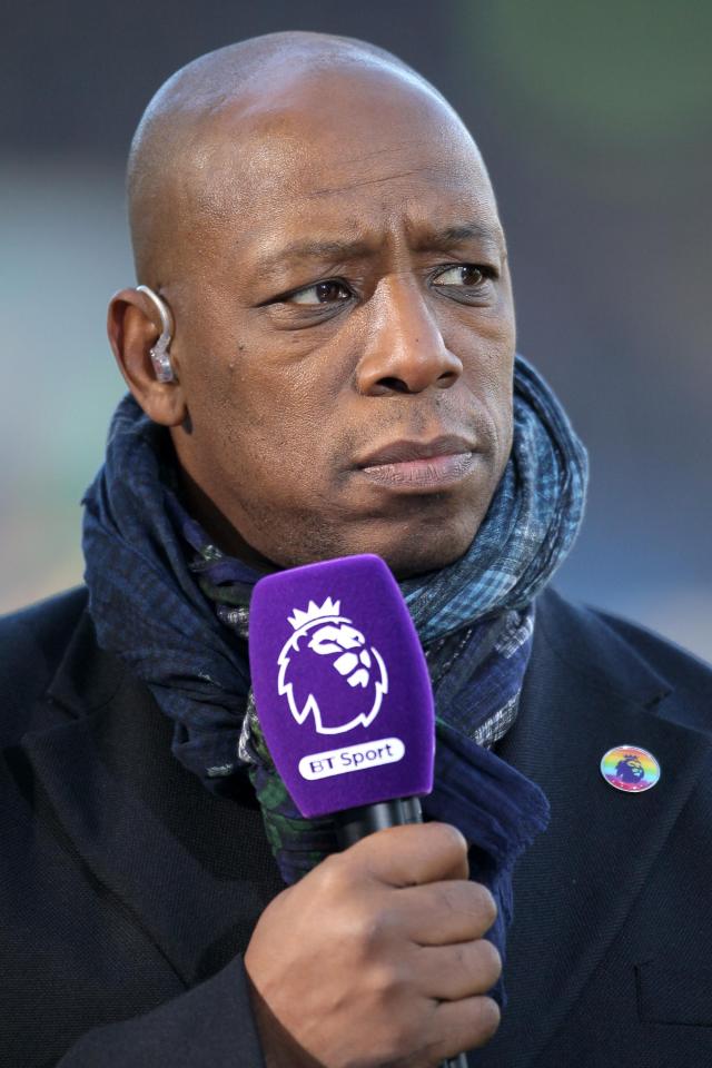  Ian Wright could not believe how poor Arsenal were in the first half against Watford