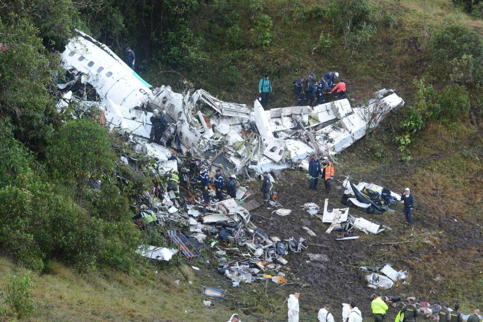  Seventy one people died in the tragic Colombia plane crash last year