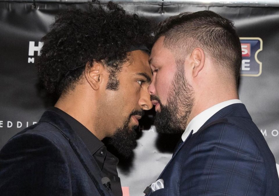  David Haye and Tony Bellew have looked ready for war during build-up