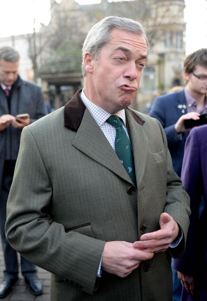  Nigel Farage has won NME's coveted Villain of the Year award