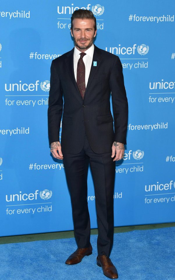  David Beckham attempted to use his charity work for Unicef as part of a campaign to get a knighthood