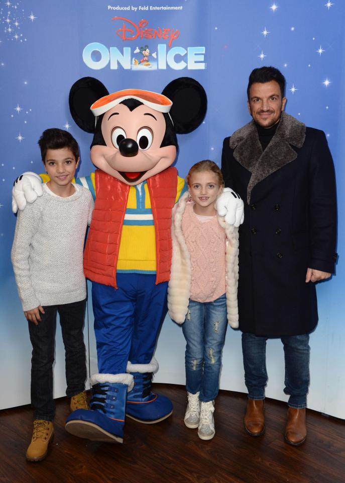 Peter Andre, Junior and Princess