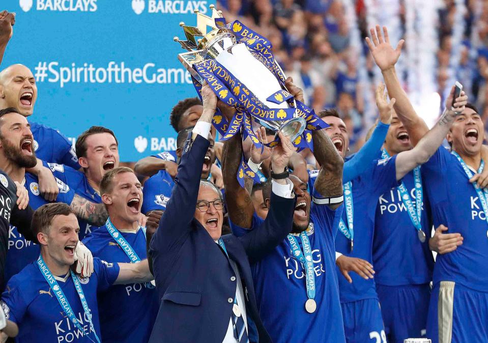  Leicester are in danger of becoming first Premier League champions to be relegated