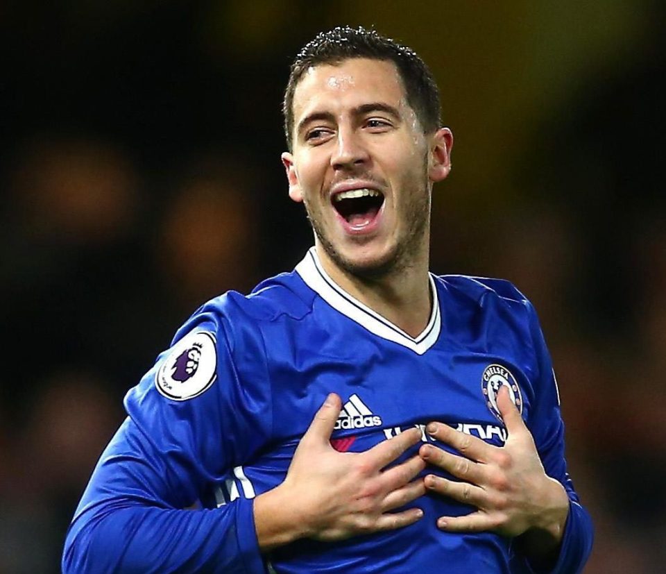 Eden Hazard believes Arsenal and Manchester United are the main title rivals for Chelsea